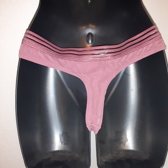 Youmita Deco Rose Large Semi-Sheer Bralette & Mesh Thong NWT - Picture 7 of 13